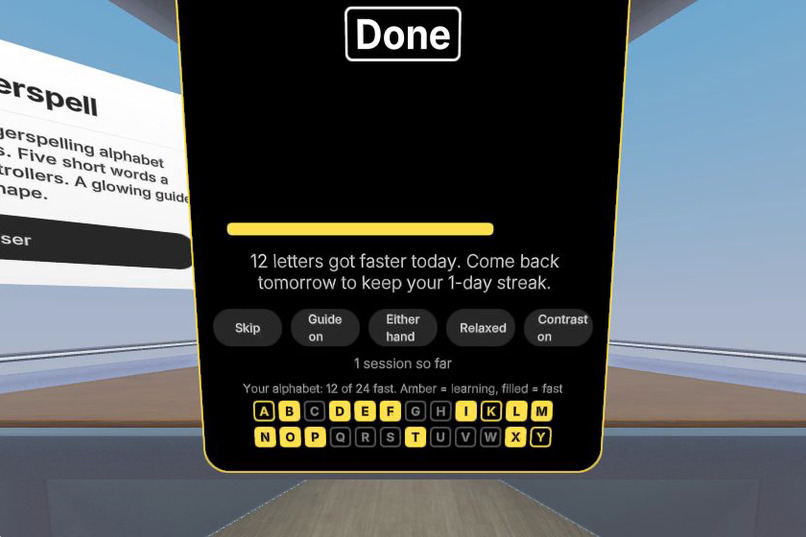Fingerspell – screenshot 2