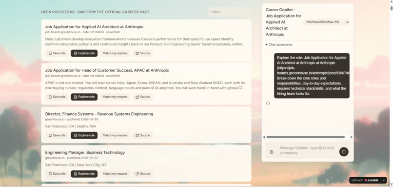 GrinderResume – screenshot 13
