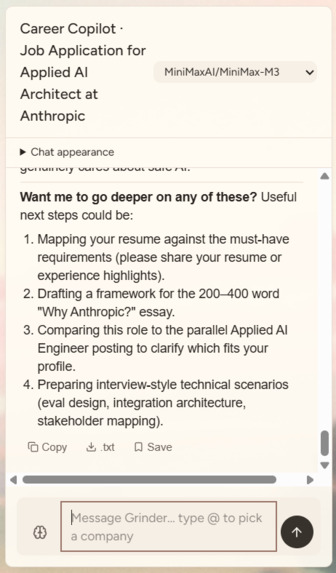 GrinderResume – screenshot 14