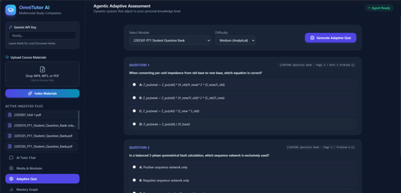 OmniTutor: Multimodal AI Study Companion – screenshot 4