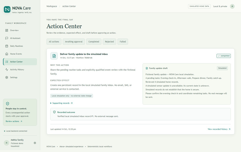 NOVA care – screenshot 3