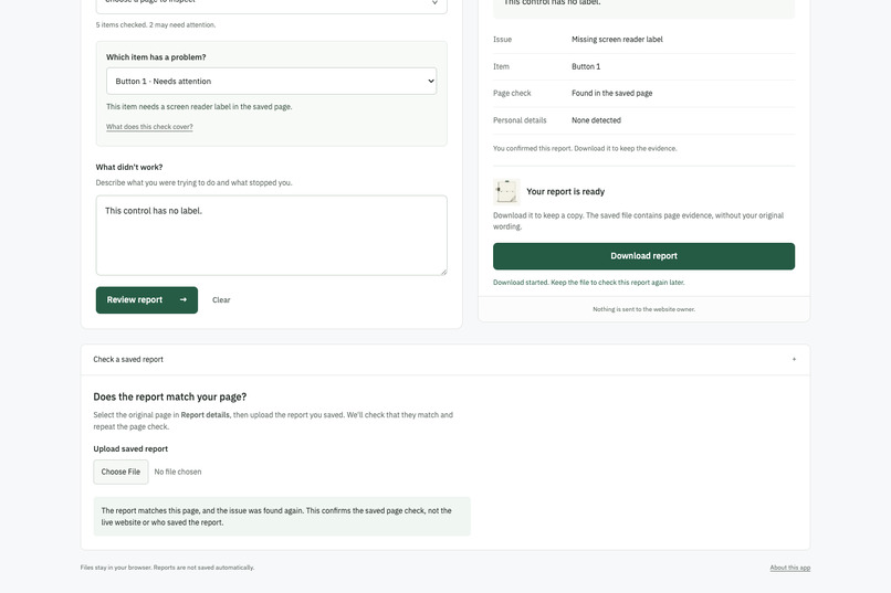 AccessBrief – screenshot 3