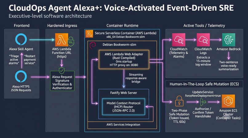 CloudOps Agent:Voice-Directed MCP SRE Commander – screenshot 1