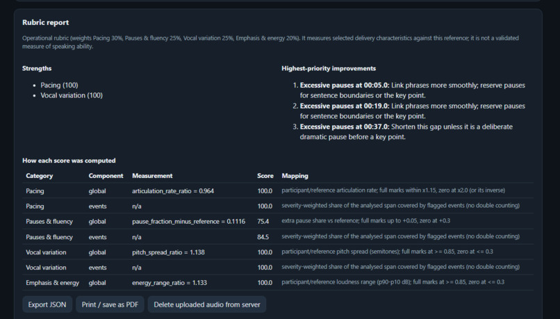 EchoJudge – screenshot 1