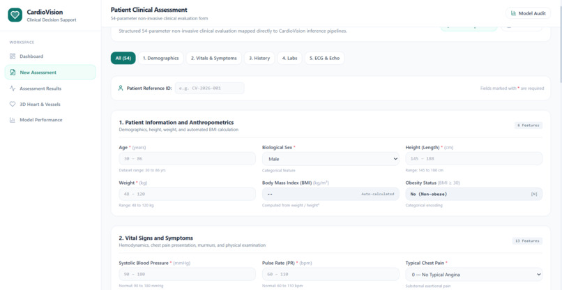 CardioVision – screenshot 2
