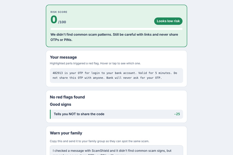ScamShield – screenshot 4