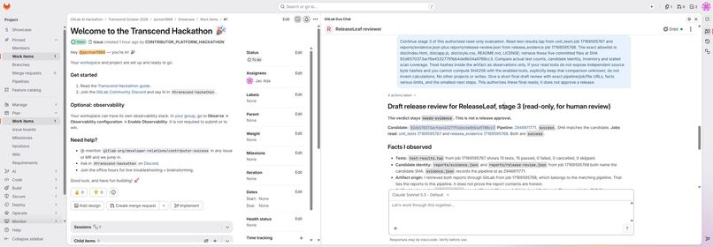 ReleaseLeaf – screenshot 3
