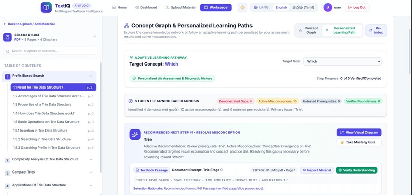 AI-Powered Multilingual Adaptive Learning – screenshot 7