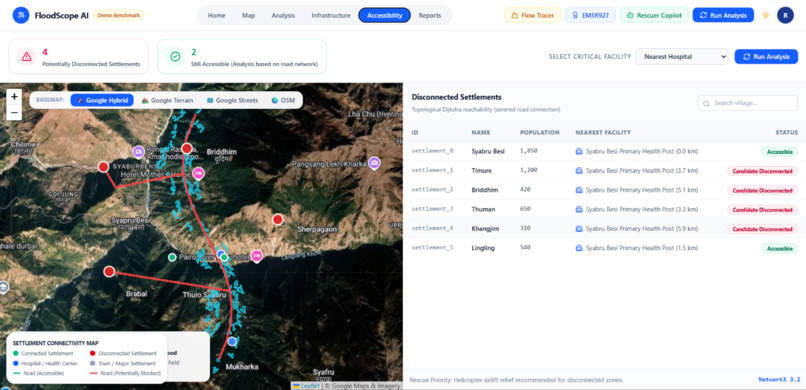 FloodScope AI: Satellite Flood & Rescue Intelligence – screenshot 4