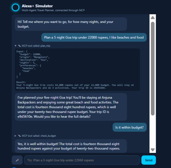 Alexa+ Travel Planner – screenshot 3