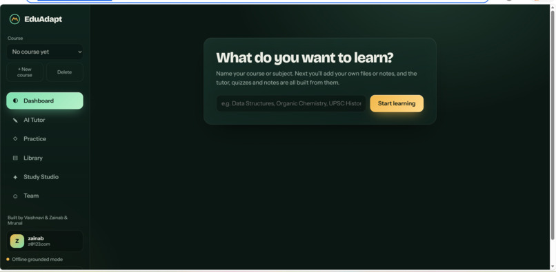 EduAdapt AI – screenshot 4