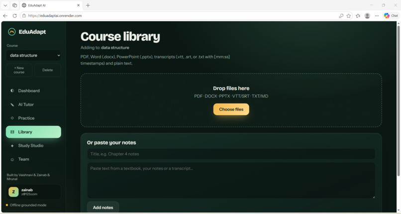 EduAdapt AI – screenshot 9
