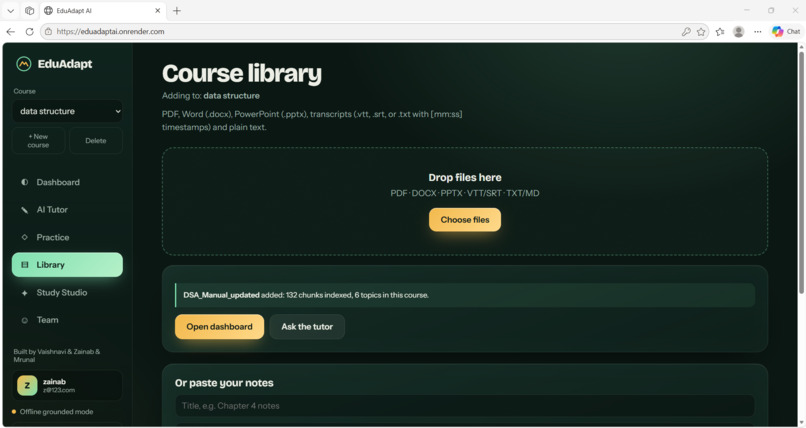 EduAdapt AI – screenshot 12