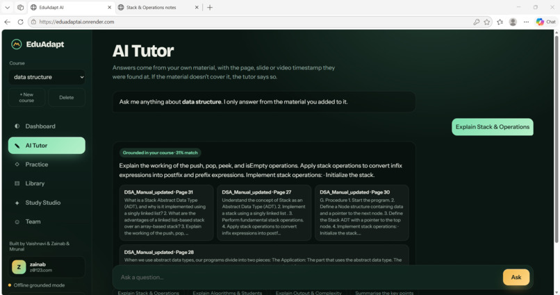 EduAdapt AI – screenshot 13