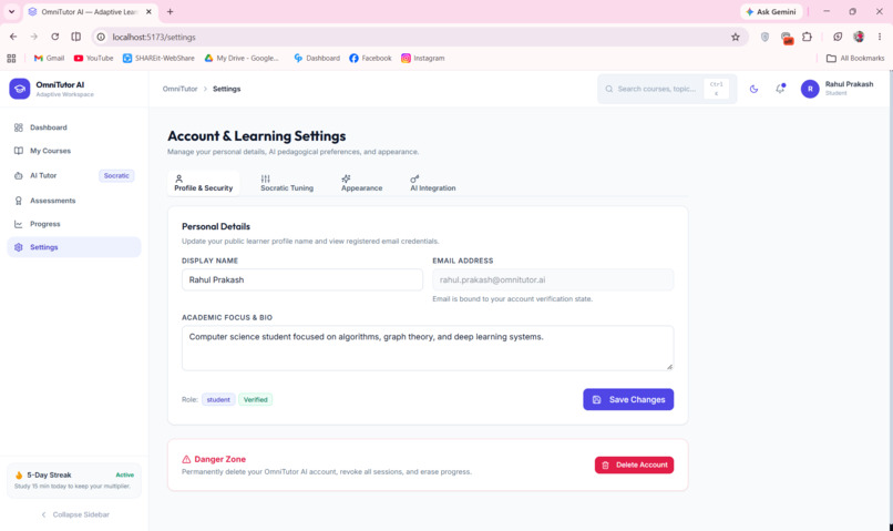 OmniTutor AI – screenshot 1