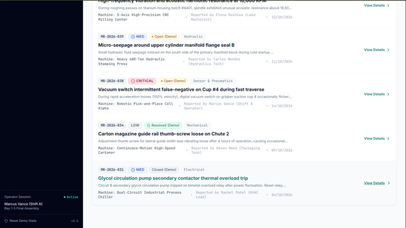 FactoryFlow — Industrial Operations Assistant – screenshot 6
