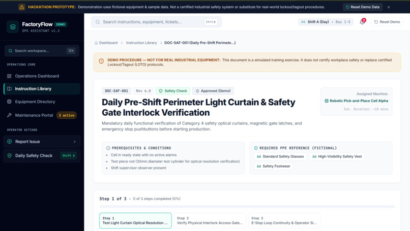 FactoryFlow — Industrial Operations Assistant – screenshot 9