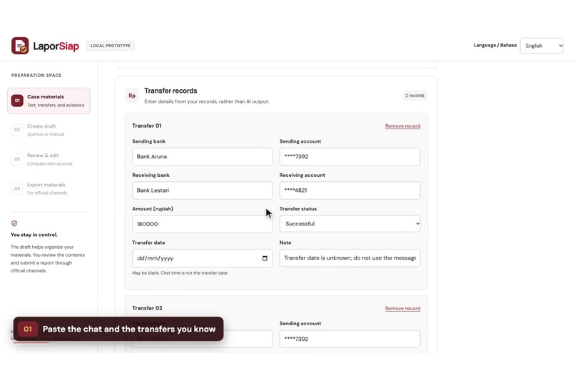 LaporSiap – screenshot 3
