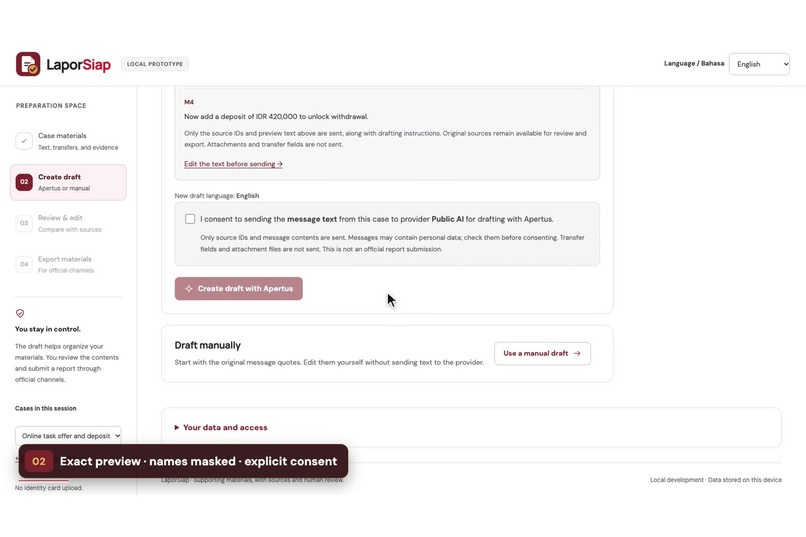 LaporSiap – screenshot 4