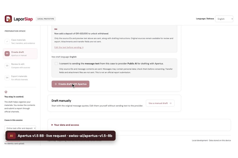 LaporSiap – screenshot 5
