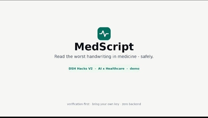 MedScript – screenshot 1