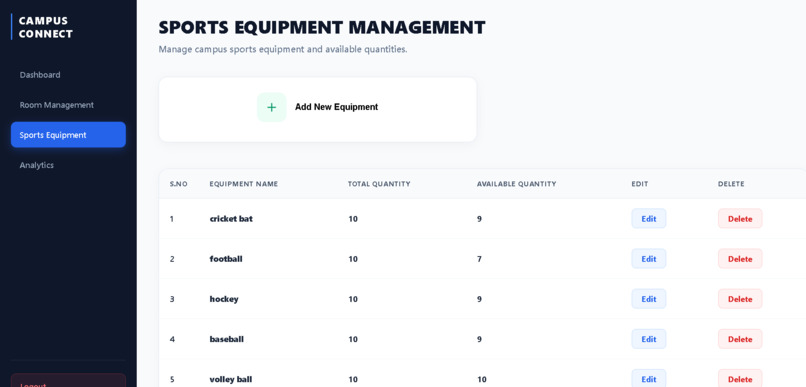  Campus Navigation and Facility Asset Booking System – screenshot 5