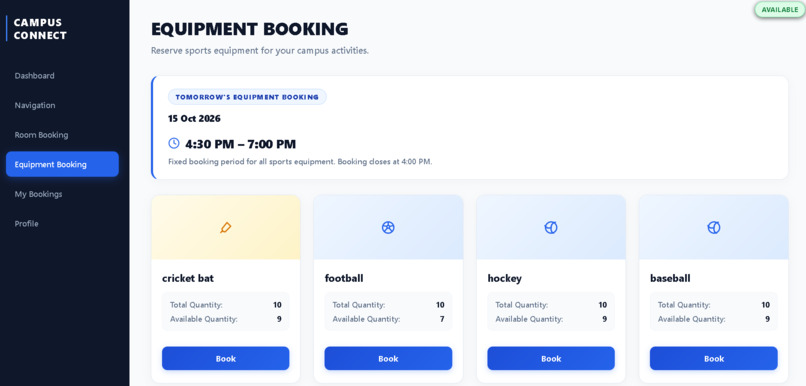  Campus Navigation and Facility Asset Booking System – screenshot 11