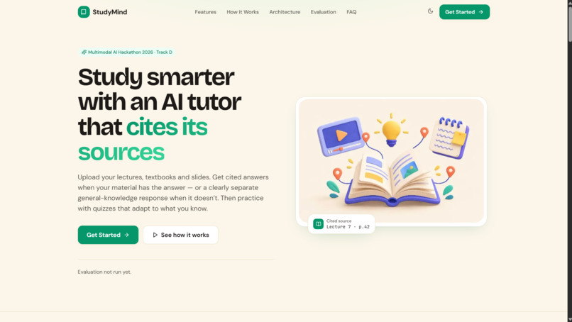 StudyMind – screenshot 1