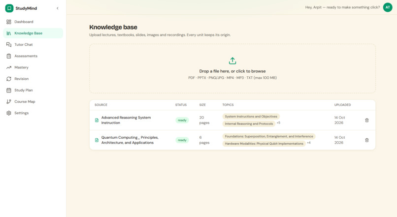 StudyMind – screenshot 3