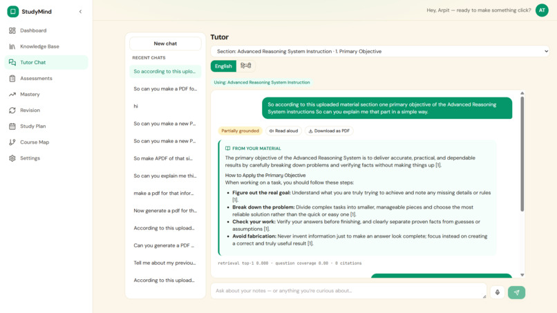 StudyMind – screenshot 4