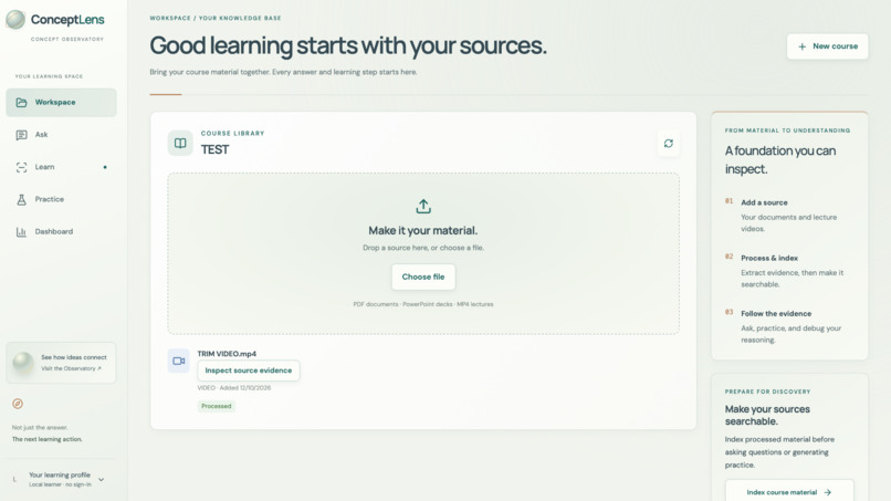 ConceptLens – screenshot 2