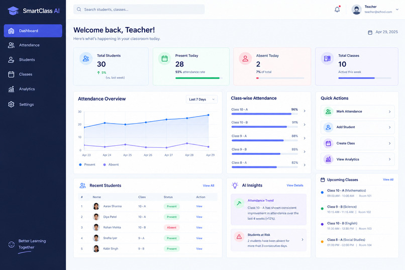 SmartClass AI – screenshot 2
