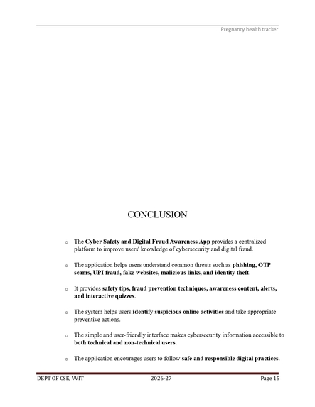 CYBER SECURITY AND DIGITAL FRAUD AWARNESS APP – screenshot 4