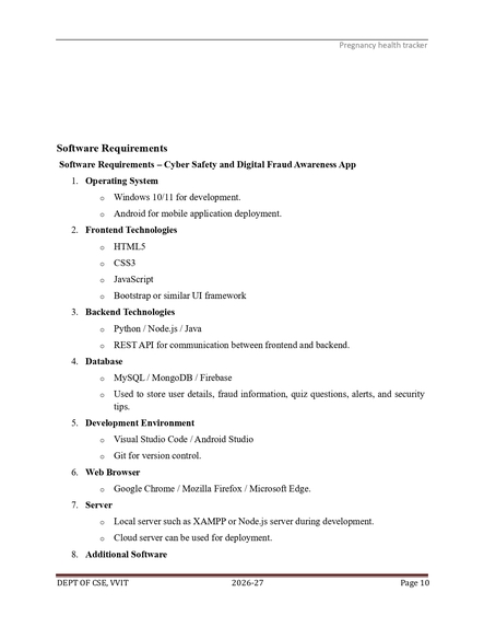 CYBER SECURITY AND DIGITAL FRAUD AWARNESS APP – screenshot 3