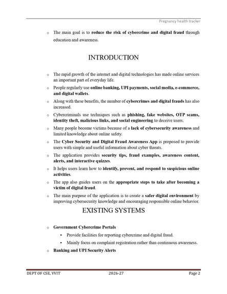 CYBER SECURITY AND DIGITAL FRAUD AWARNESS APP – screenshot 12