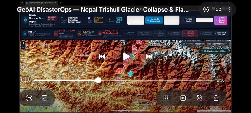 GeoAI DisasterOps AIPowered Flood Intelligence and Emergency – screenshot 4