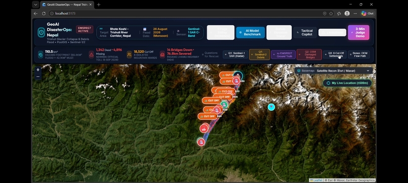 GeoAI DisasterOps AIPowered Flood Intelligence and Emergency – screenshot 5