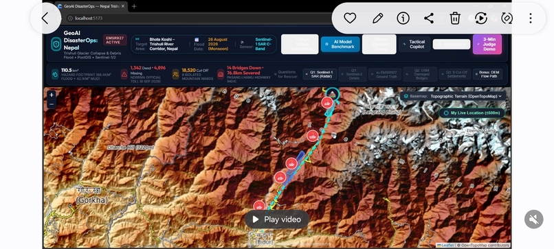 GeoAI DisasterOps AIPowered Flood Intelligence and Emergency – screenshot 3