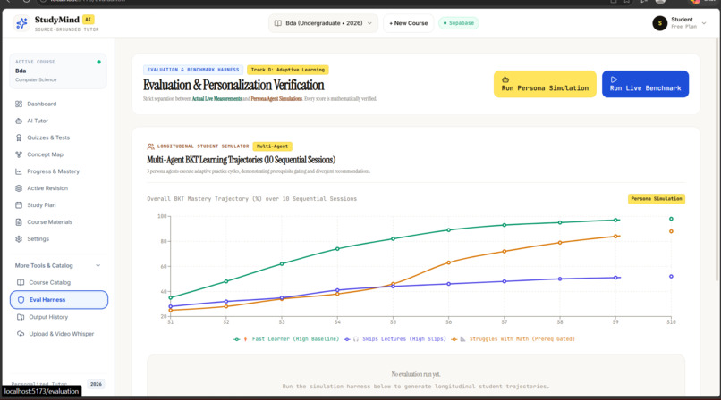 StudyMind AI: Multimodal Source-Grounded Tutor – screenshot 8