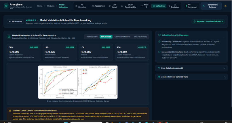 ArteryLens: Visual Intelligence for Coronary Risk – screenshot 5