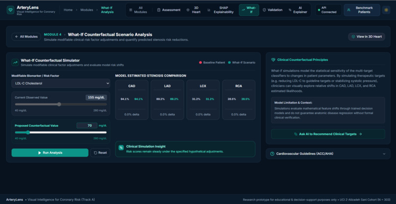 ArteryLens: Visual Intelligence for Coronary Risk – screenshot 7
