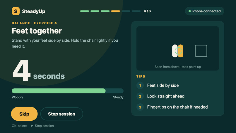 SteadyUp – screenshot 4
