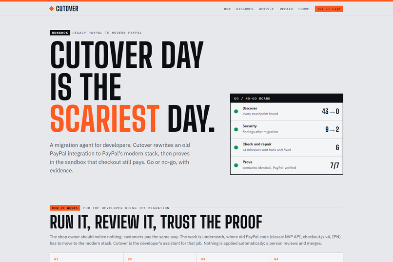 Cutover – screenshot 1