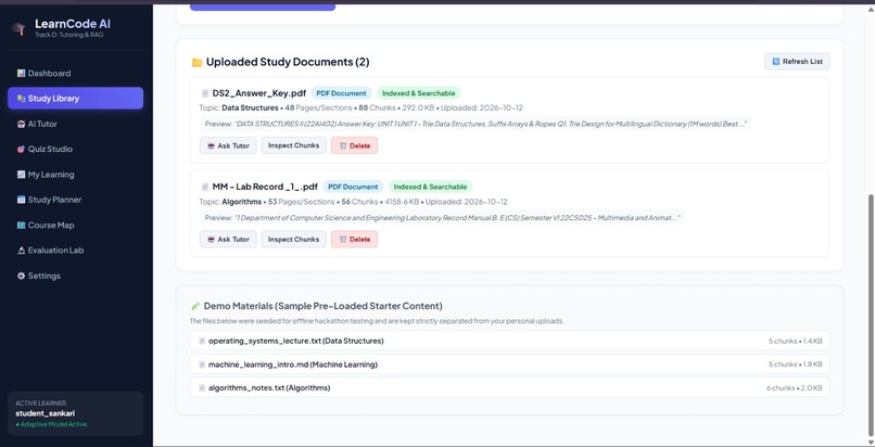 An AI-powered personalized learning companion – screenshot 8