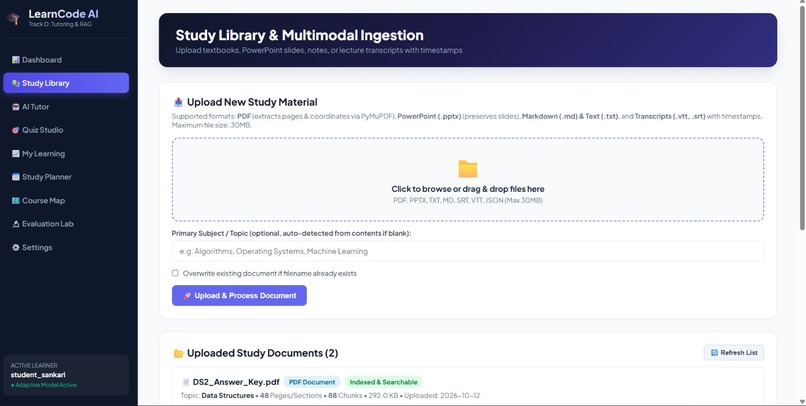An AI-powered personalized learning companion – screenshot 9
