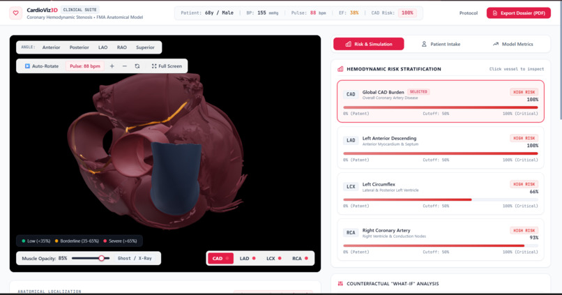 CardioViz3D – screenshot 1