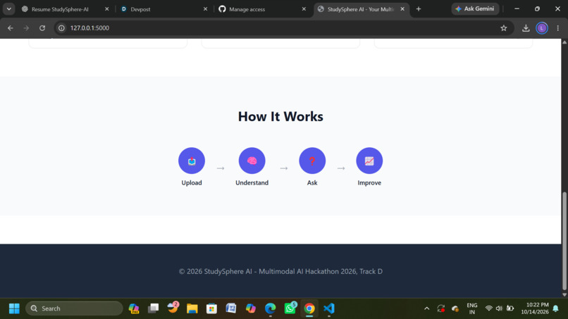 StudySphere-AI – screenshot 1