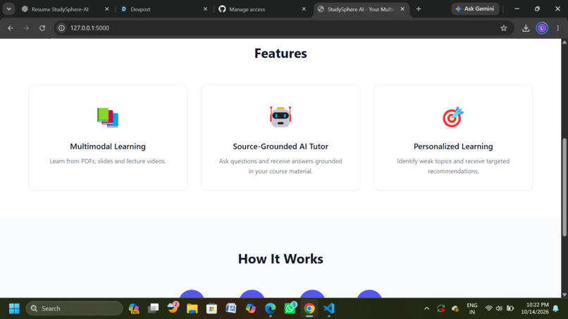 StudySphere-AI – screenshot 2