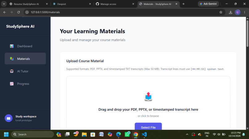 StudySphere-AI – screenshot 6