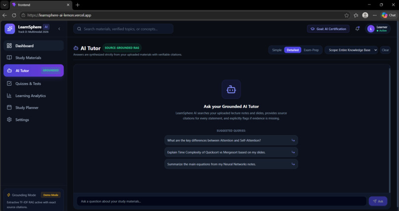LearnSphere AI – screenshot 3